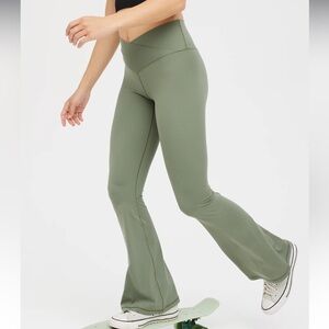 Aerie Crossover Flare Leggings